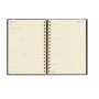 Agenda Finocam Haiku Negro A5 15,5 x 21,2 cm 2024-2025