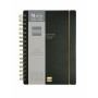 Agenda Finocam Haiku Negro A5 15,5 x 21,2 cm 2024-2025