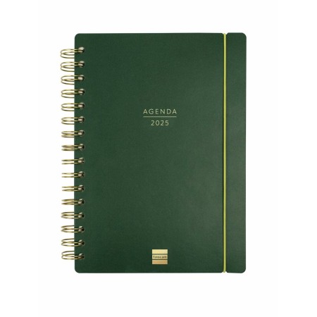 Agenda Finocam Haiku Verde A5 15,5 x 21,2 cm 2024-2025