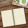 Agenda Finocam Haiku Verde A5 15,5 x 21,2 cm 2024-2025