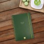 Agenda Finocam Haiku Verde A5 15,5 x 21,2 cm 2024-2025