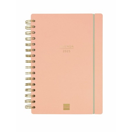 Agenda Finocam Haiku Coral A5 15,5 x 21,2 cm 2024-2025