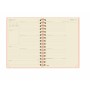 Agenda Finocam Haiku Corail A5 15,5 x 21,2 cm 2024-2025