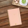 Agenda Finocam Haiku Coral A5 15,5 x 21,2 cm 2024-2025