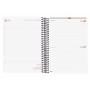 Agenda Finocam Azul Cobalto 15,5 x 21,2 cm 2024-2025