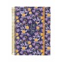 Agenda Finocam Multicolor Cuarto 15,5 x 21,2 cm 2024-2025