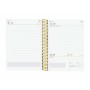 Agenda Finocam Multicolor Cuarto 15,5 x 21,2 cm 2024-2025