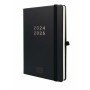 Agenda Finocam Minimal Negro A5 14 x 19 cm 2024-2025