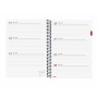 Agenda Finocam Negro A5 15,5 x 21,2 cm 2024-2025