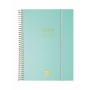 Agenda Finocam Turquesa A5 15,5 x 21,2 cm 2024-2025