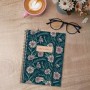 Agenda Finocam Daisy Multicouleur A5 15,5 x 21,2 cm 2024-2025