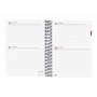 Agenda Finocam Negro A5 15,5 x 21,2 cm 2024-2025