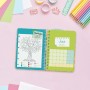 Agenda Finocam Talkual Style Multicouleur 1/8 12 x 16,9 cm 2024-2025