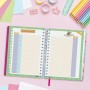 Agenda Finocam Talkual Style Multicolor A5 15,5 x 21,7 cm 2024-2025