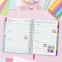 Agenda Finocam Talkual Style Multicolor A5 15,5 x 21,7 cm 2024-2025