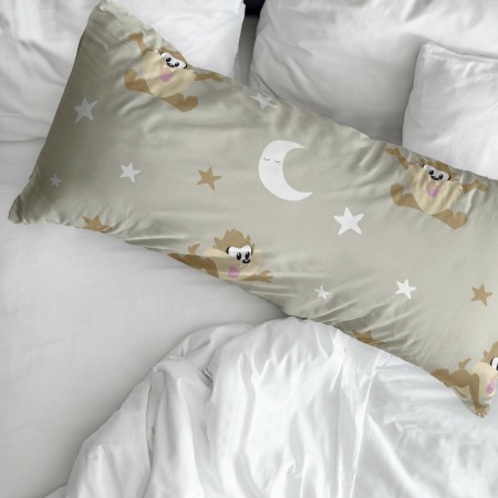 Funda de almohada Simply Taz Multicolor 45 x 110 cm 100 % algodón