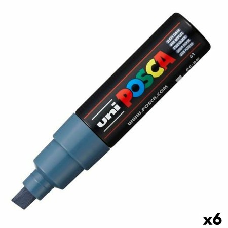 Marcador POSCA PC-8K Gris oscuro (6 Unidades)