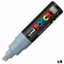 Marcador POSCA PC-8K Gris (6 Unidades)