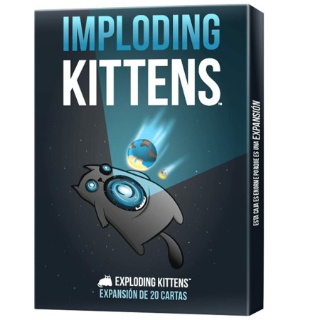 Juego de Cartas Asmodee Exploding Kittens