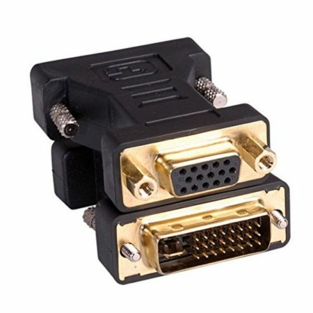 Adaptador VGA a DVI Nilox CRO12033105 Negro