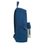 Cartable Benetton Varsity Gris Blue marine