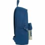 Cartable Benetton Varsity Gris Blue marine