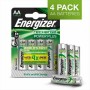 Piles Rechargeables Energizer Accu Recharge Power Plus 2000 AA BP4 2000 mAh 1,2 V AA HR6 (4 Unités)