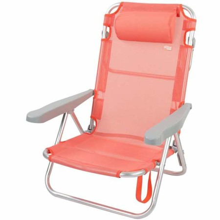 Chaise Pliante Colorbaby Flamingo Rose 48 x 46 x 84 cm Plage