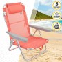 Chaise Pliante Colorbaby Flamingo Rose 48 x 46 x 84 cm Plage