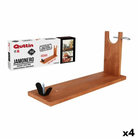 Jambonnier en Bois Quttin Quttin Bois (4 Unités) (49,5 x 15,5 x 25,3 cm)