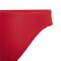 Bas de Bikini Pour Filles Adidas Big Bars Rouge