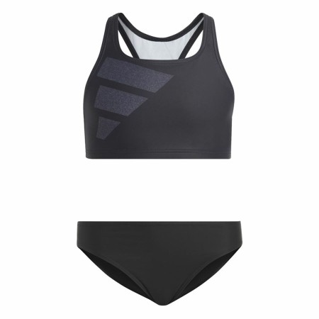 Bas de Bikini Pour Filles Adidas Big Bars Noir