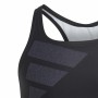 Bikini-Braga Para Niñas Adidas Big Bars Negro