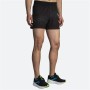 Pantalones Cortos Deportivos para Hombre Brooks Sherpa 5" Negro