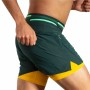 Pantalones Cortos Deportivos para Hombre Brooks High Point 5" 2-in-1 Verde