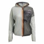 Chaqueta Cortavientos Adidas Agr Rain JW Blanco Gris