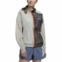 Chaqueta Cortavientos Adidas Agr Rain JW Blanco Gris