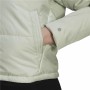 Veste de Sport pour Femme Adidas Bsc Padded Blanc Bleu clair