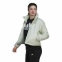 Veste de Sport pour Femme Adidas Bsc Padded Blanc Bleu clair