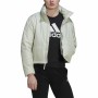 Veste de Sport pour Femme Adidas Bsc Padded Blanc Bleu clair