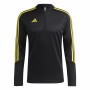 Sweat-shirt d'Entraînement pour Adultes Adidas Tiro23 Club Blanc Noir