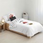 Housse de Couette Kids&Cotton Kamal Blanc 155 x 220 cm