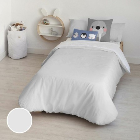 Housse de Couette Kids&Cotton Kanu Gris 155 x 220 cm