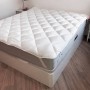 Protecteur de matelas Naturals Blanc (90 x 190/200 cm)