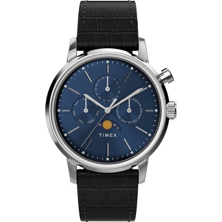 Montre Homme Timex MARLIN MOONPHASE Noir (Ø 40 mm)