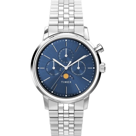 Reloj Hombre Timex MARLIN MOONPHASE Plateado (Ø 40 mm)