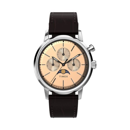 Montre Homme Timex MARLIN MOONPHASE Rose Or (Ø 40 mm)