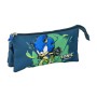 Trousse d'écolier Sonic Bleu foncé