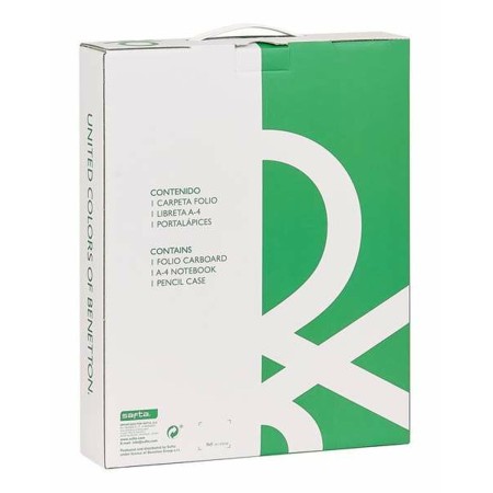 Set de Papelería Safta Silver A4 3 Piezas