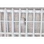 Sofá Home ESPRIT Blanco Beige Metal 180 x 66 x 66 cm